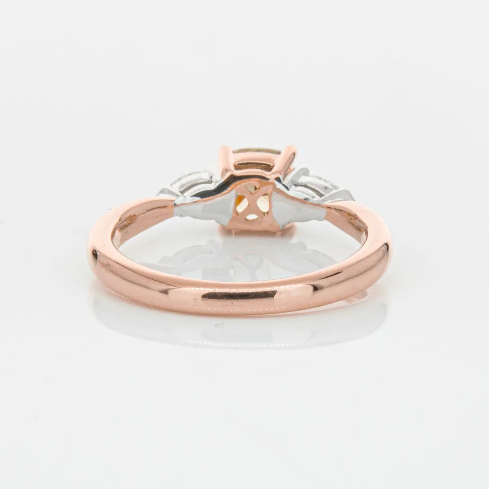 18ct Rose Gold 1.21ct Champagne Diamond Ayla Ring