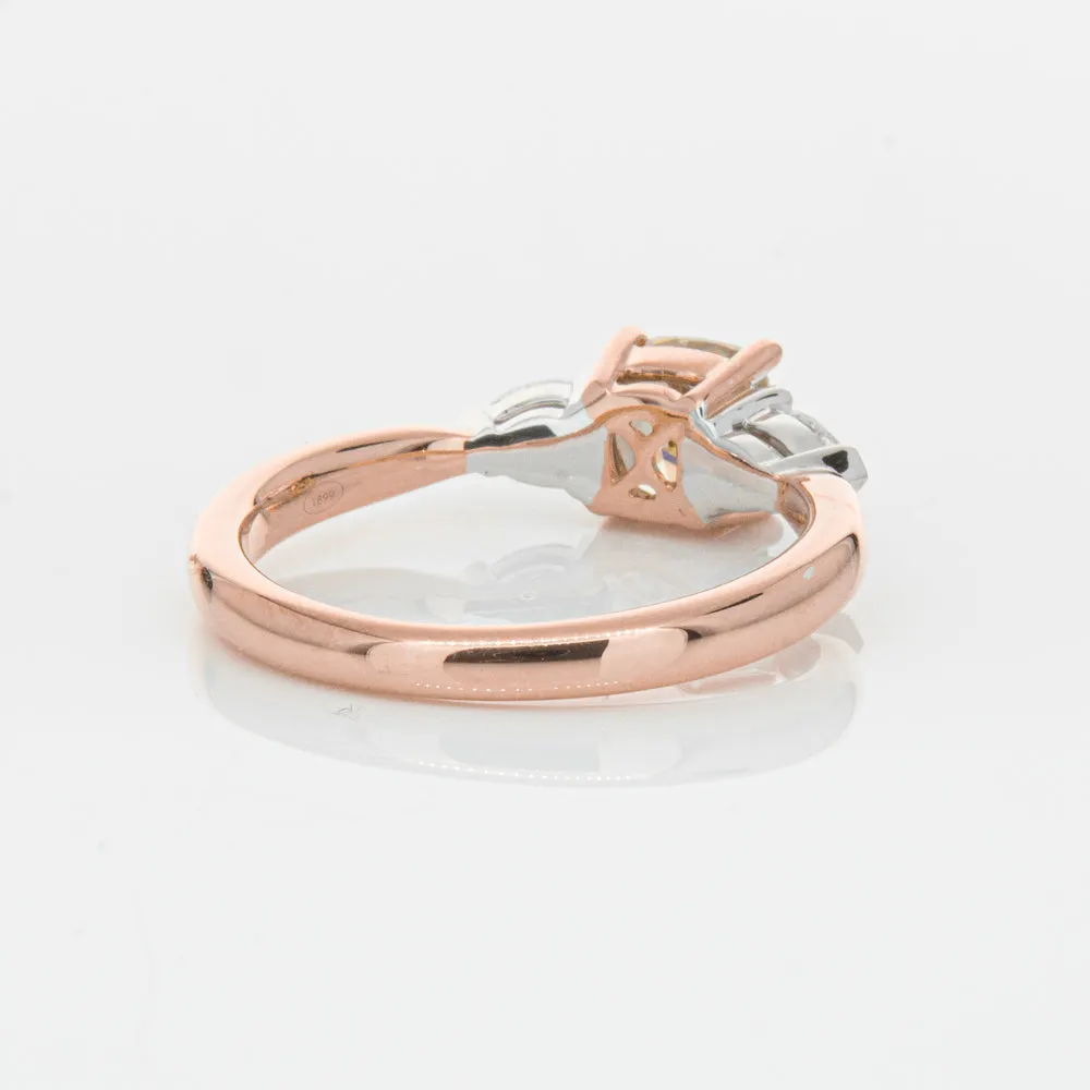 18ct Rose Gold 1.21ct Champagne Diamond Ayla Ring