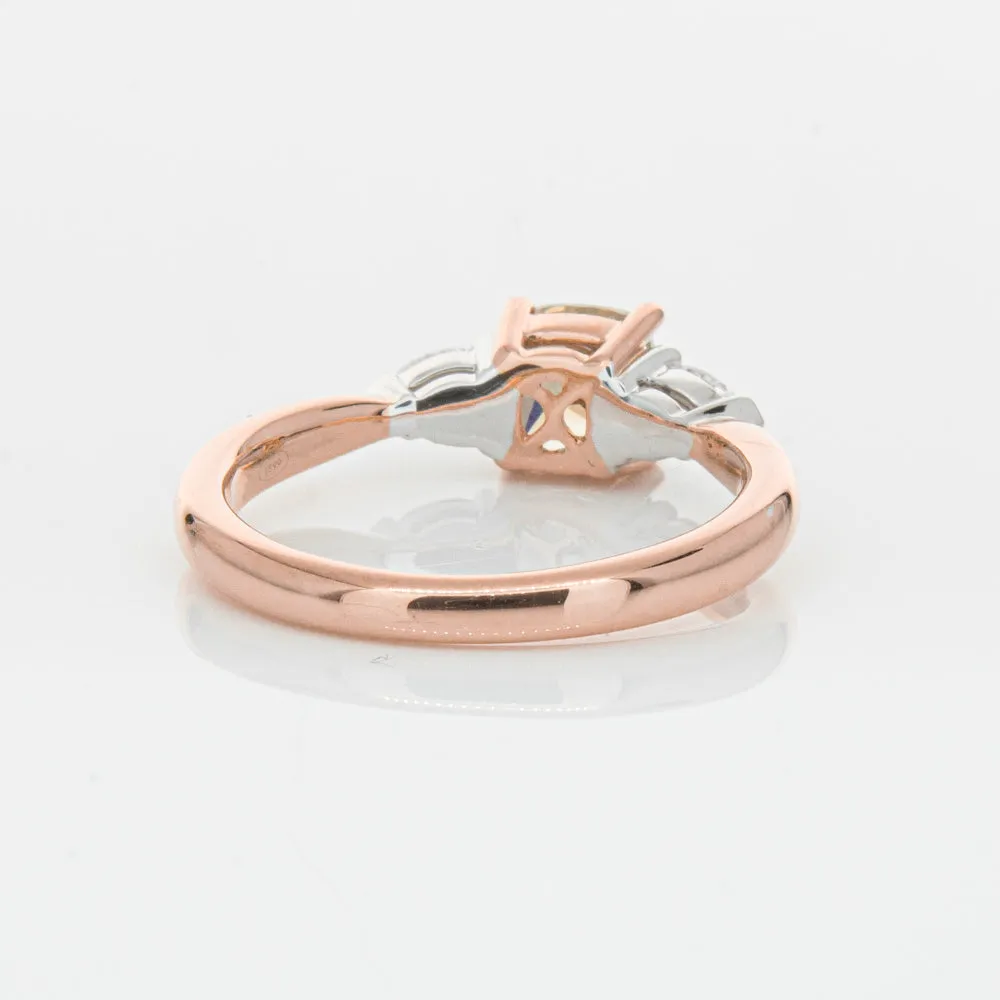 18ct Rose Gold 1.21ct Champagne Diamond Ayla Ring
