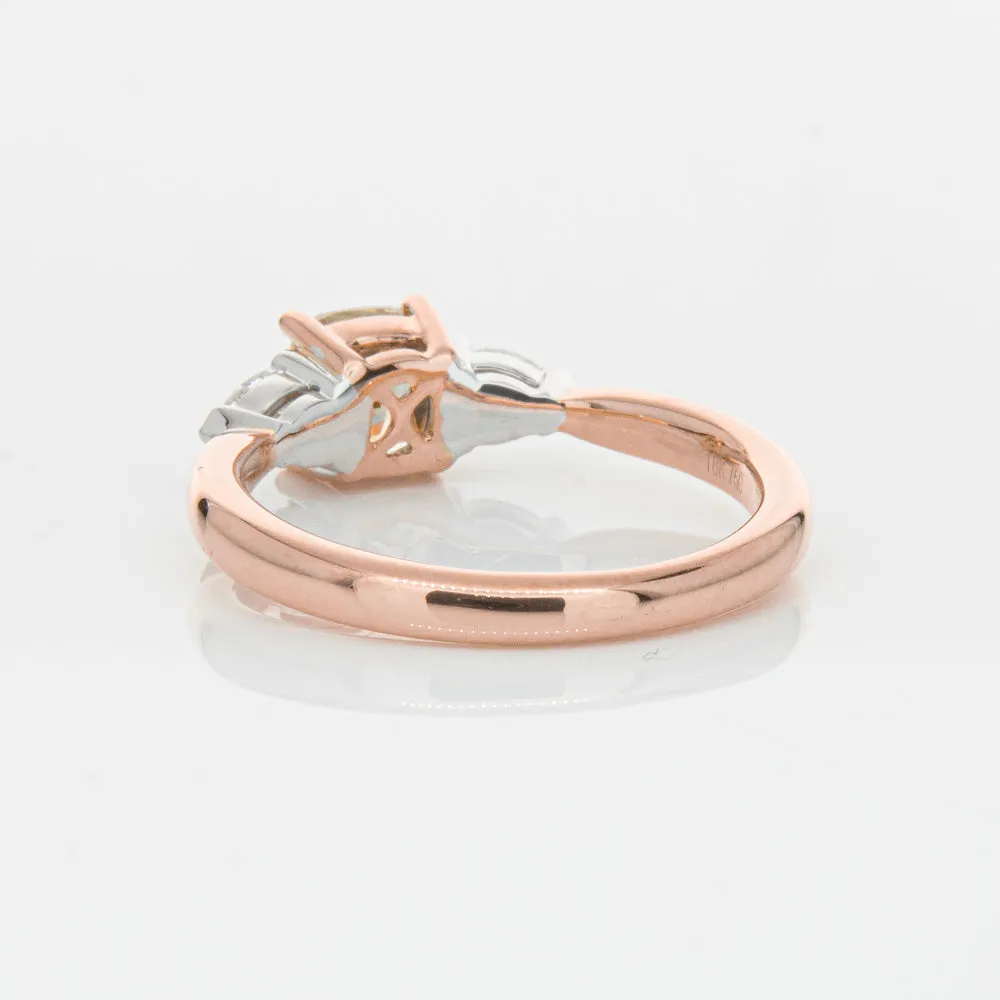 18ct Rose Gold 1.21ct Champagne Diamond Ayla Ring