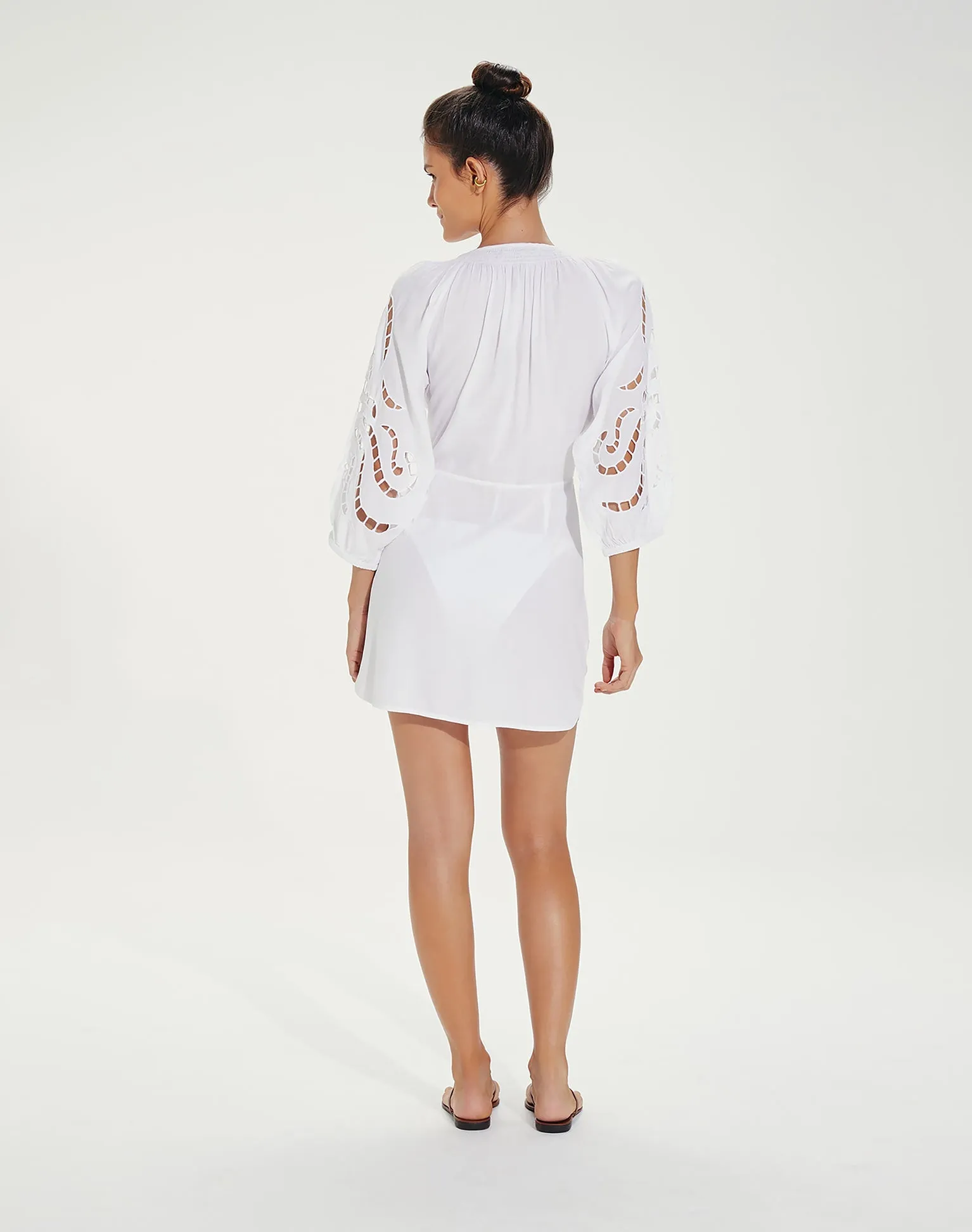 Alice Short Chemise - Off White