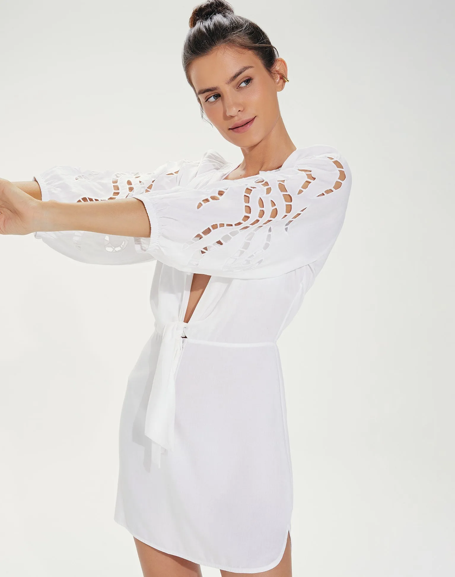 Alice Short Chemise - Off White