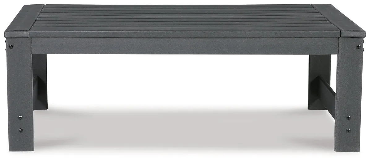 Amora Outdoor Sofa and Loveseat with Coffee Table and 2 End Tables