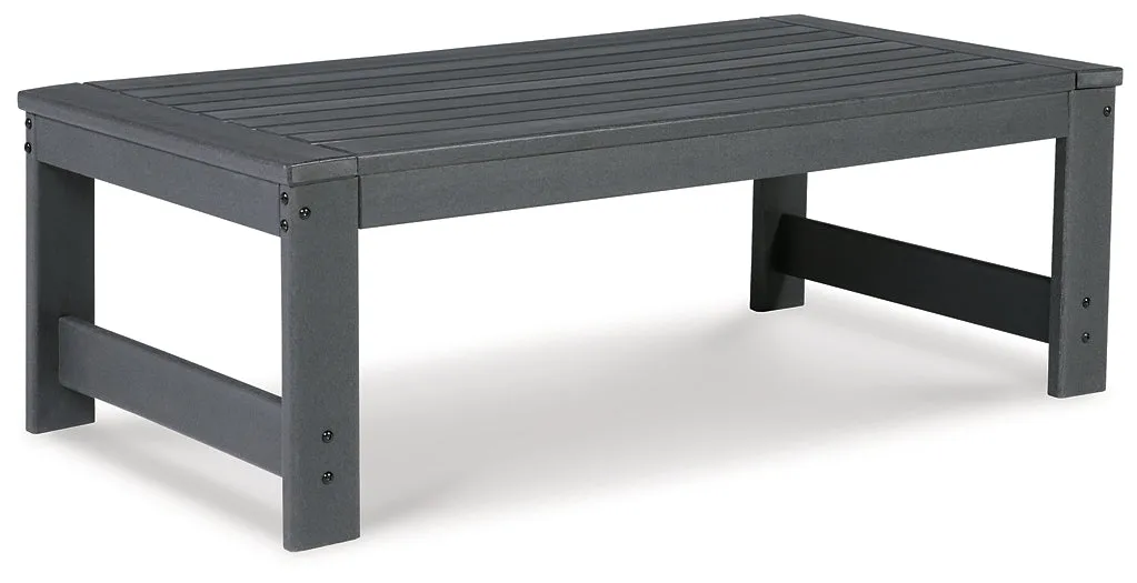 Amora Outdoor Sofa and Loveseat with Coffee Table and 2 End Tables