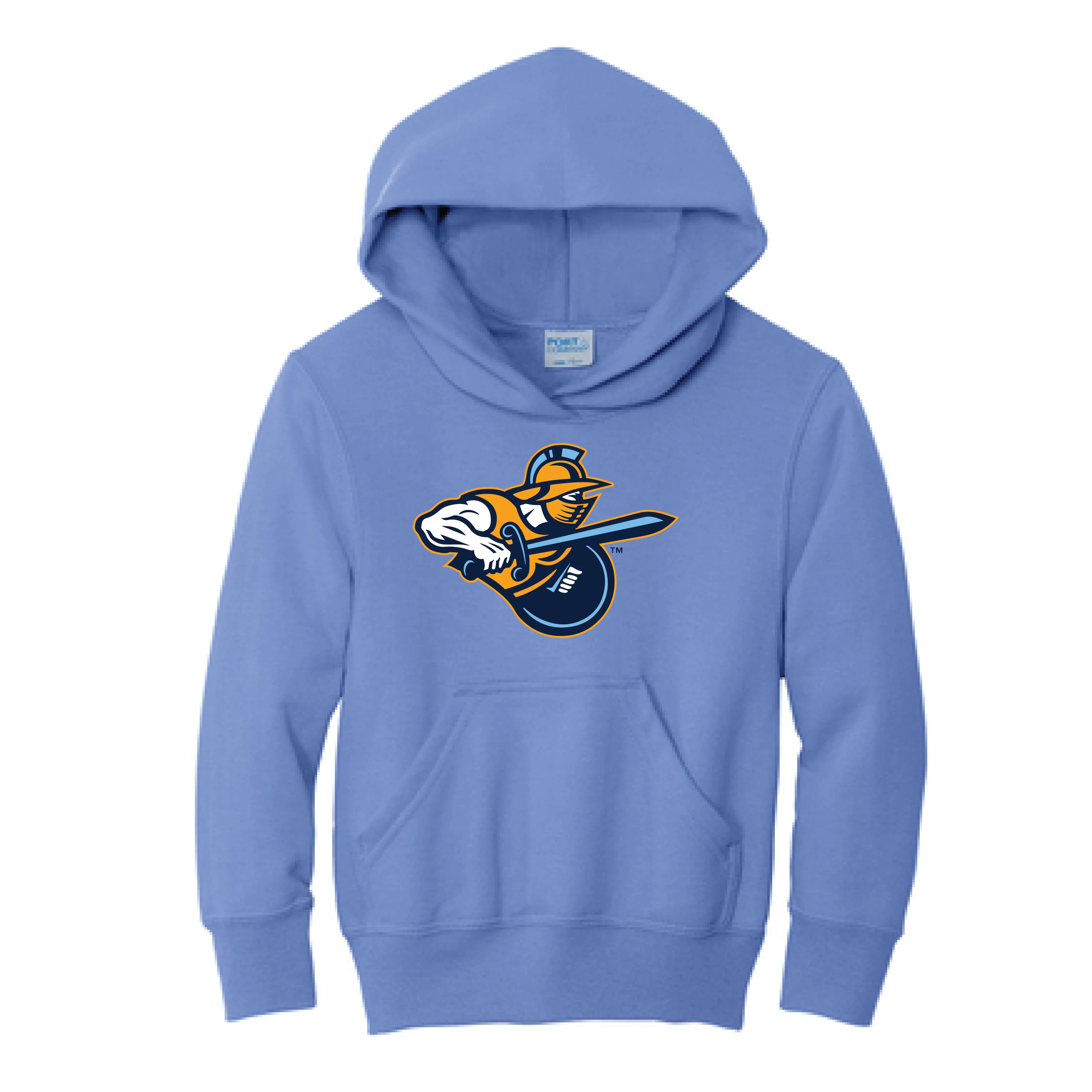 Atlanta Gladiators Youth Columbia Blue Secondary Logo Fleece Hoodie