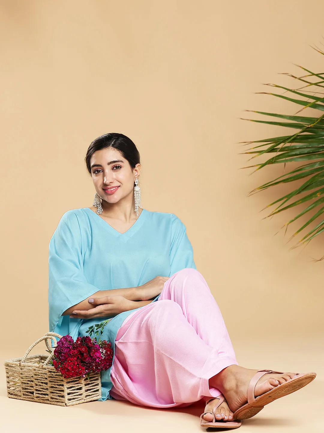 Babypink Rayon Salwar