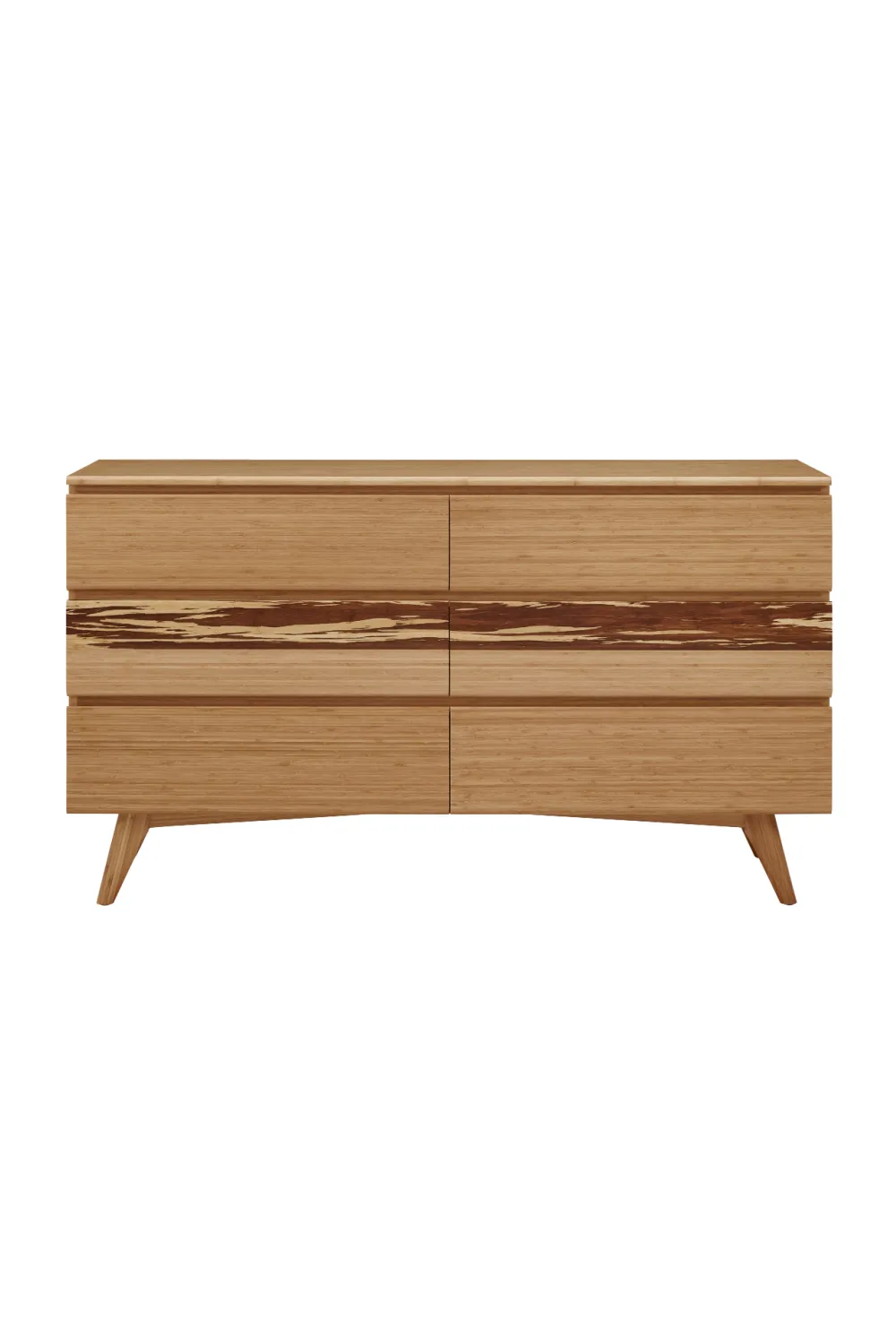 Bamboo High Drawer Chest | Greenington Azara