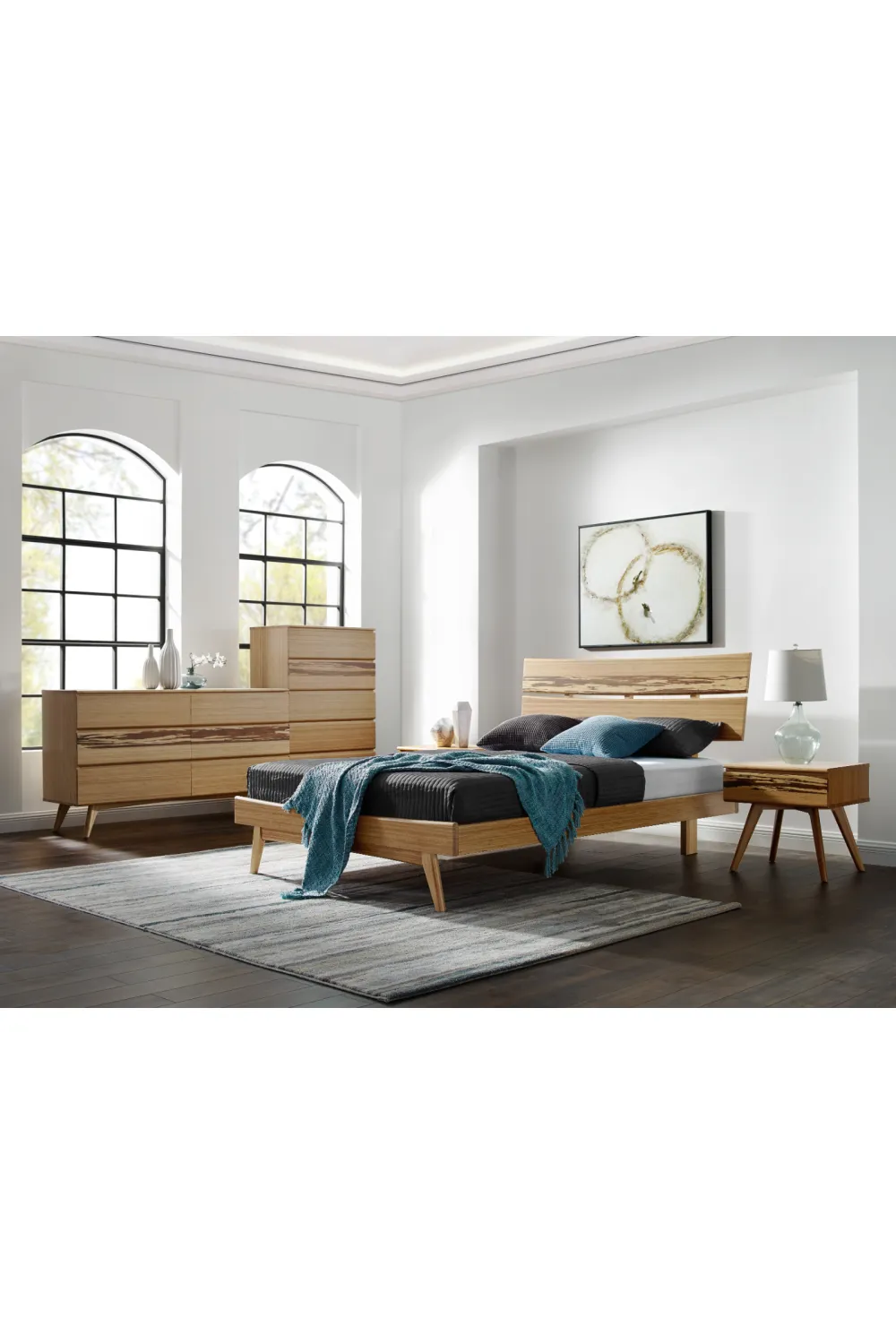 Bamboo High Drawer Chest | Greenington Azara