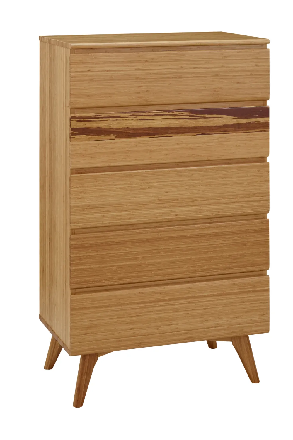 Bamboo High Drawer Chest | Greenington Azara