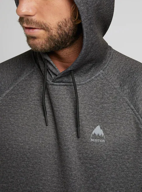 Burton Crown Weatherproof Pull Over Hoodie Mens Black Heather