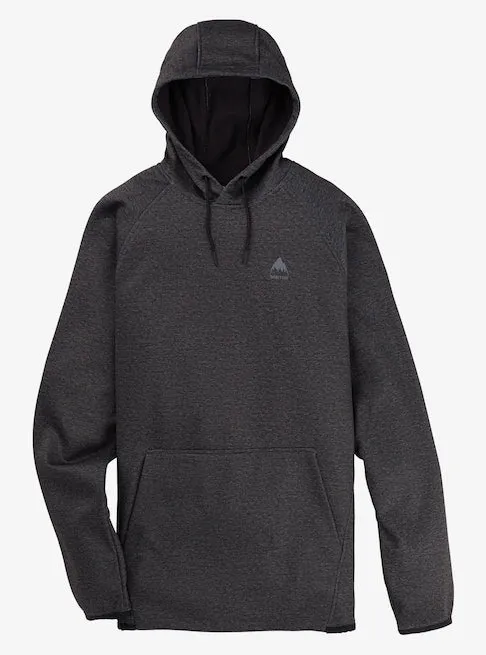 Burton Crown Weatherproof Pull Over Hoodie Mens Black Heather