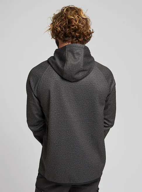 Burton Crown Weatherproof Pull Over Hoodie Mens Black Heather
