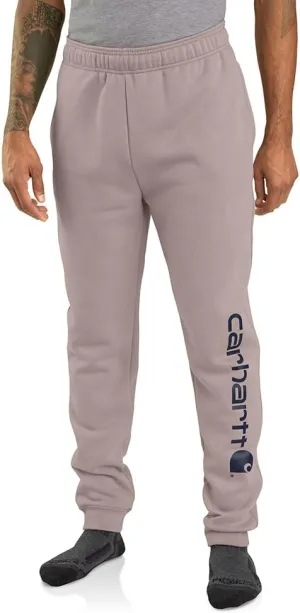 Carhartt Men's Relaxed Fit Midweight Tapered Logo Graphic Sweatpant
