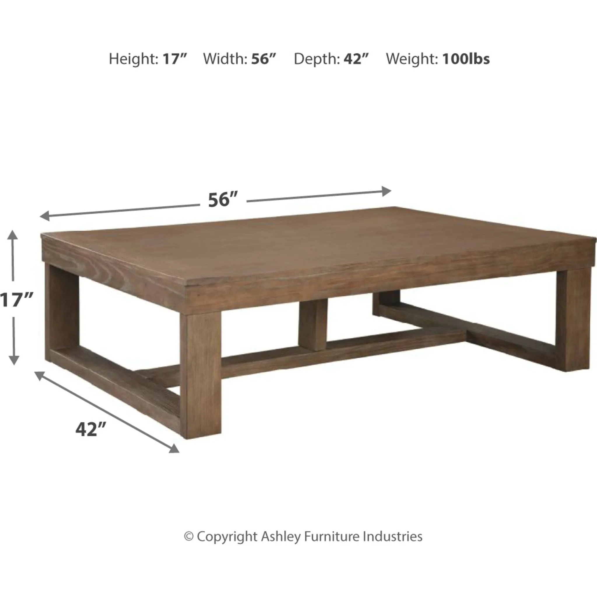 Cariton Rectangle Coffee Table