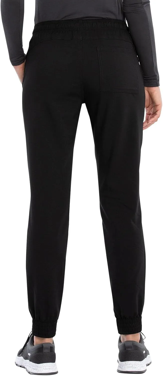 Cherokee Women's Mid Rise Tapered Leg Jogger Scrubs Pant