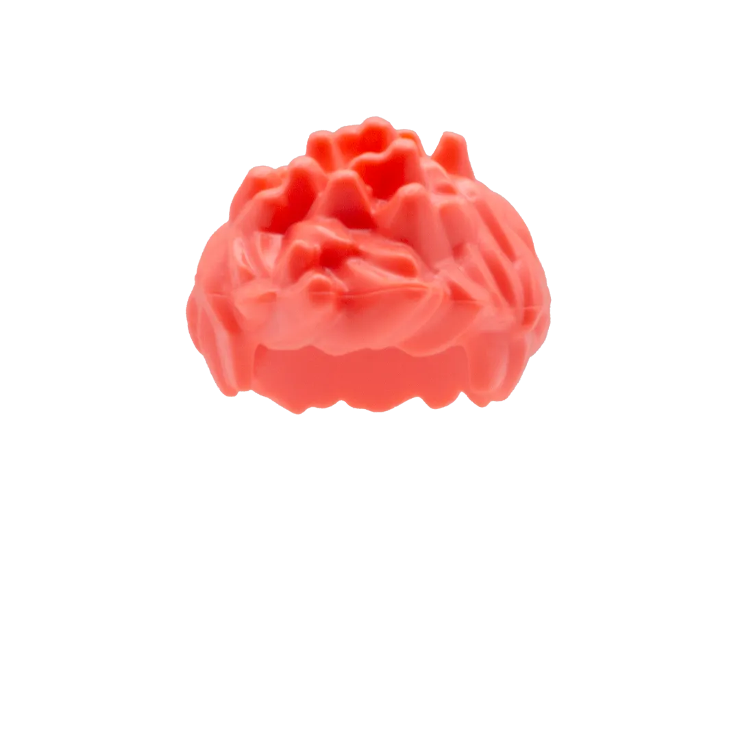 Coral Spiky Hair - LEGO Minifigure Hair