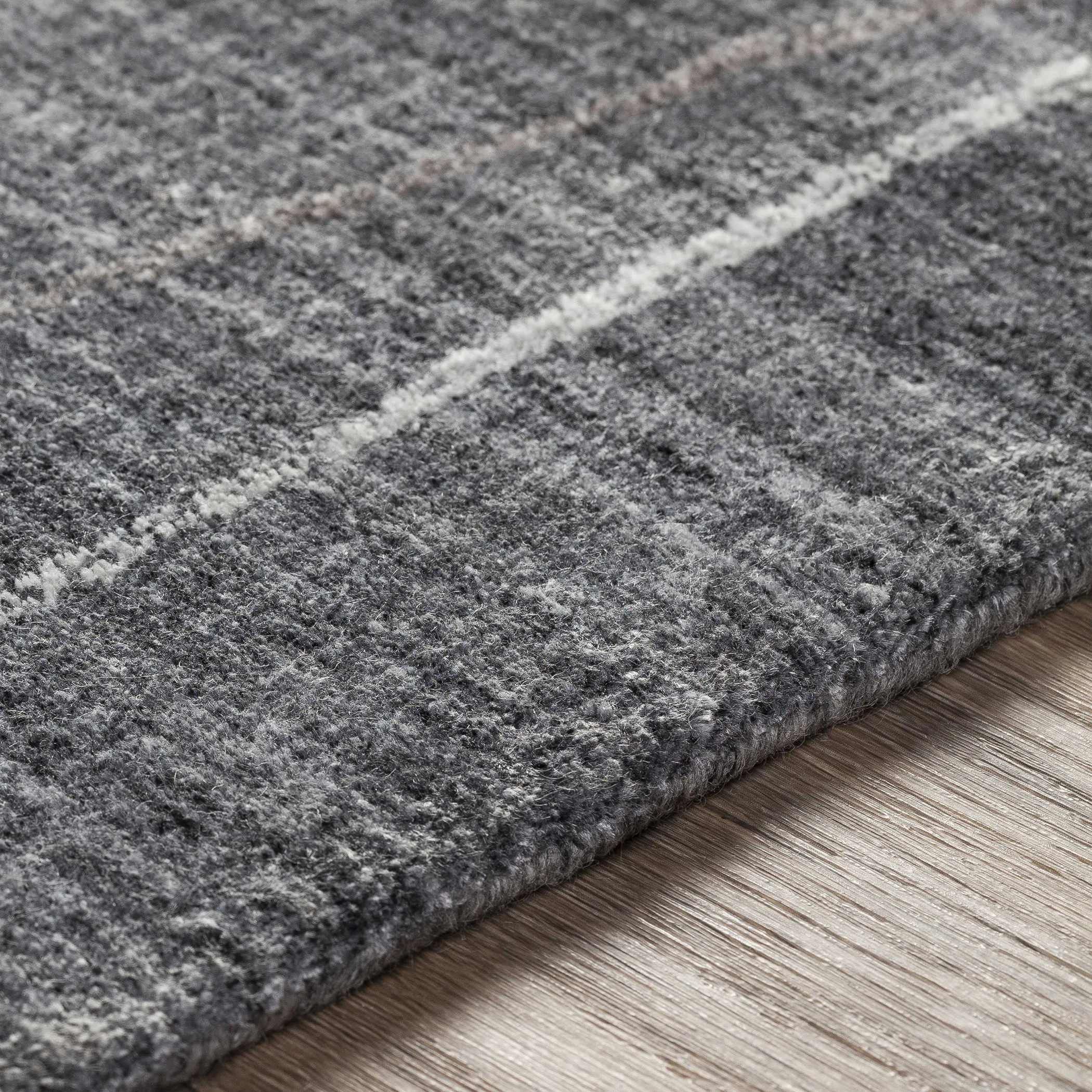 Costilla Modern Gray 6 X 9 Rug