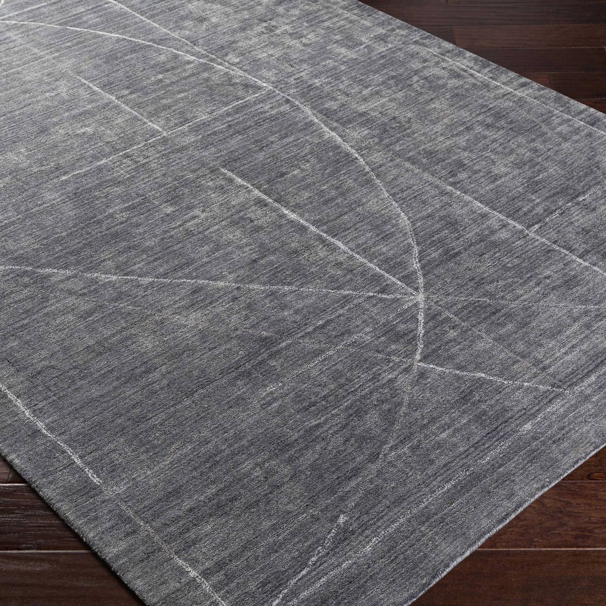 Costilla Modern Gray 6 X 9 Rug