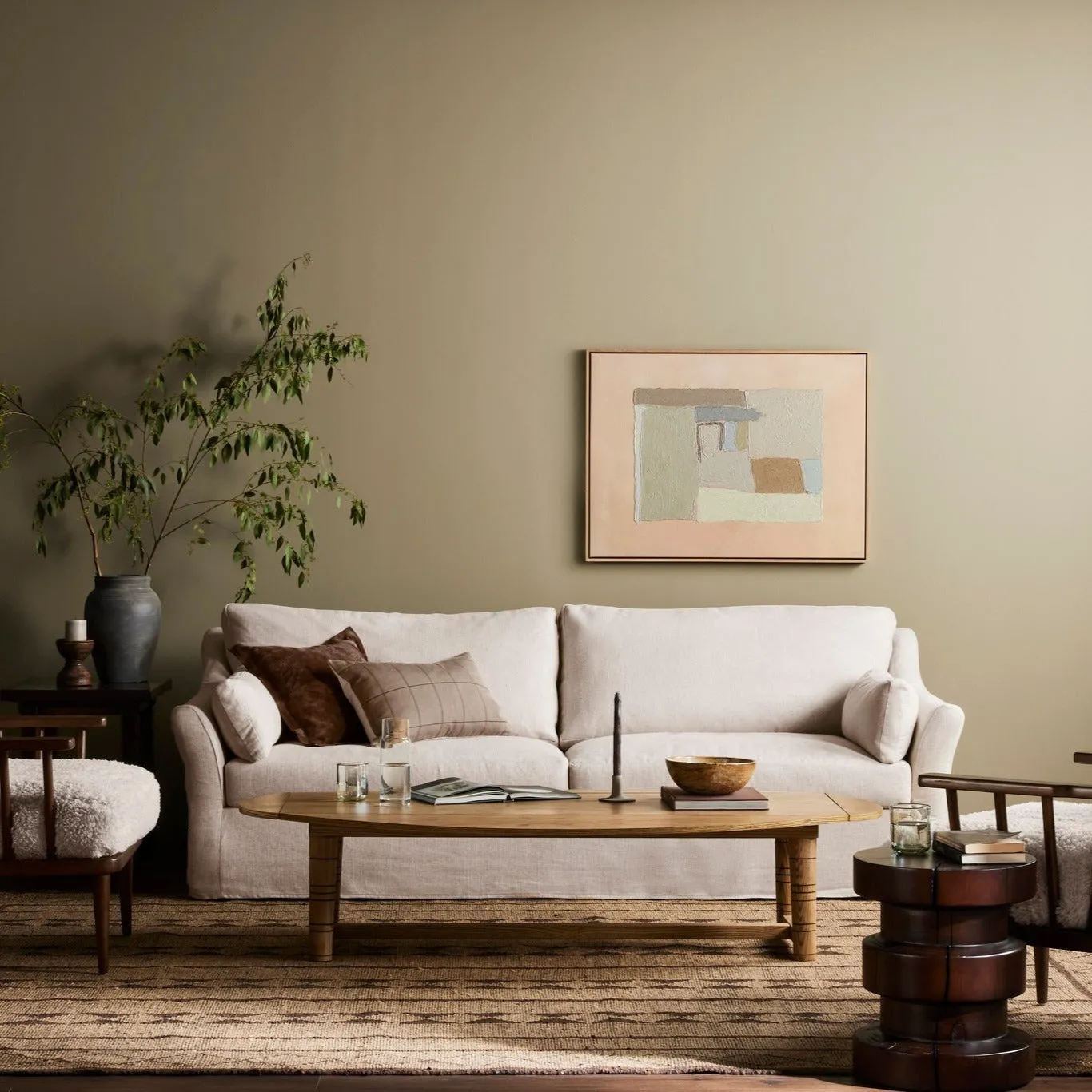 Delray Slipcover Sofa