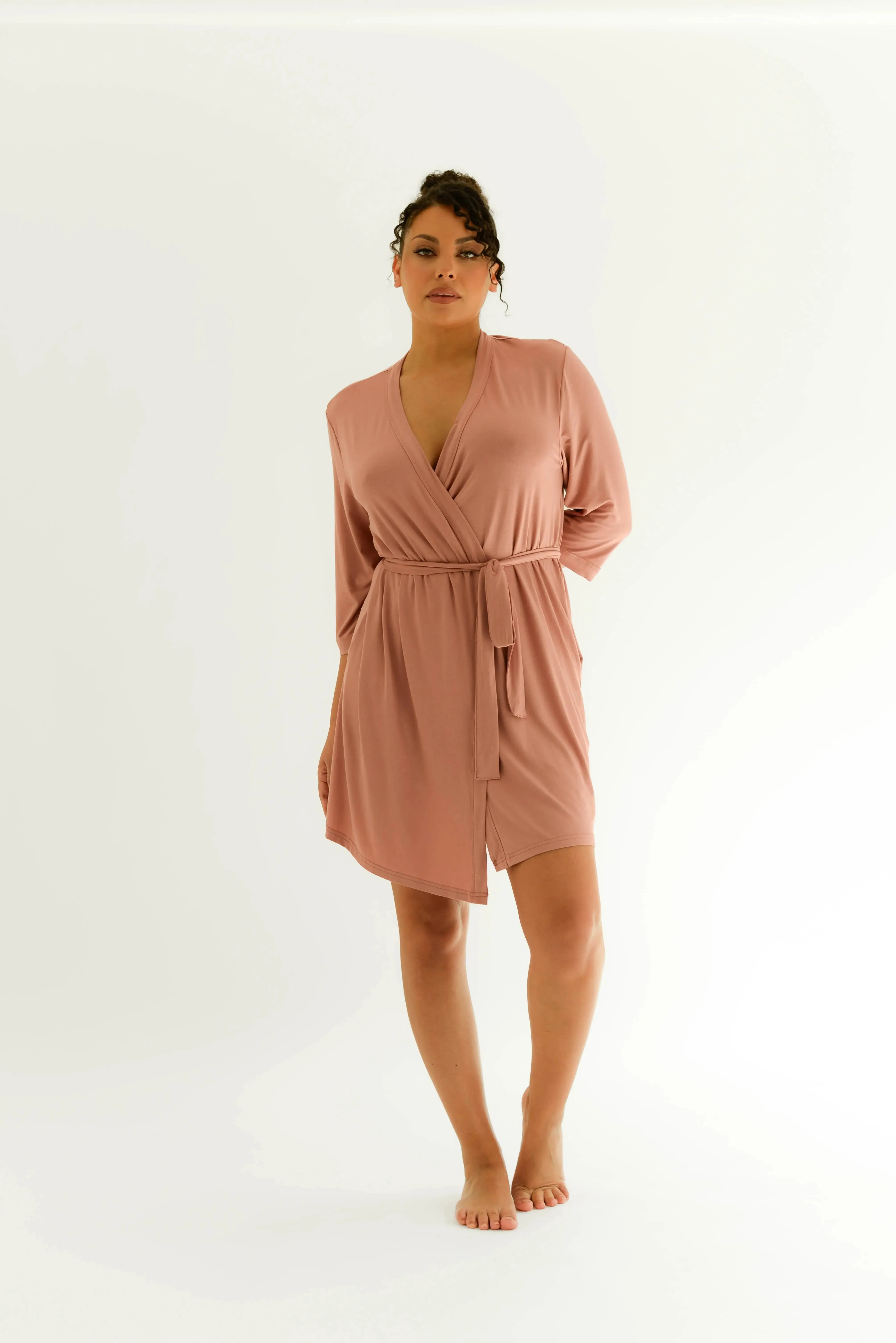 Dusk Drape Bamboo Women's Robe