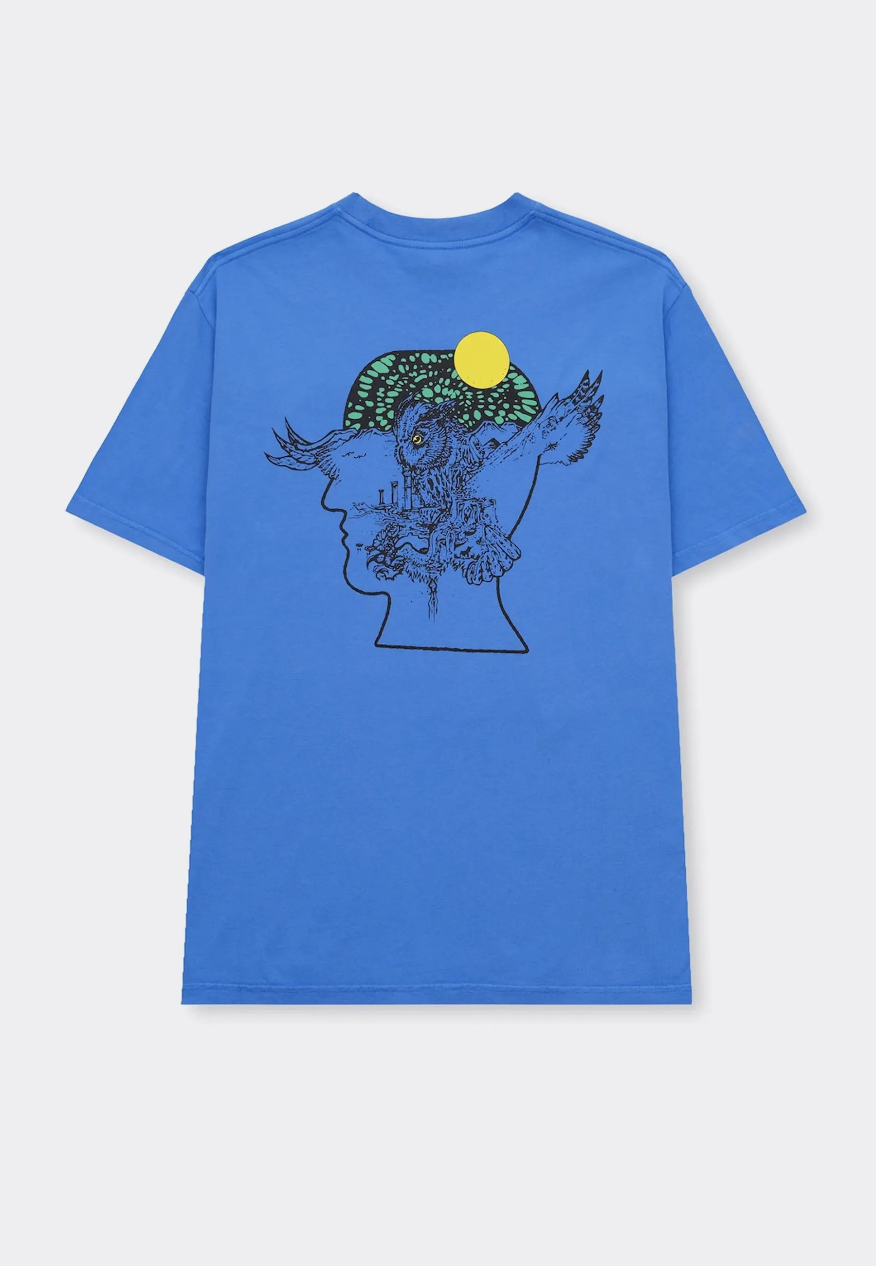 Electric Owl T-Shirt - china blue