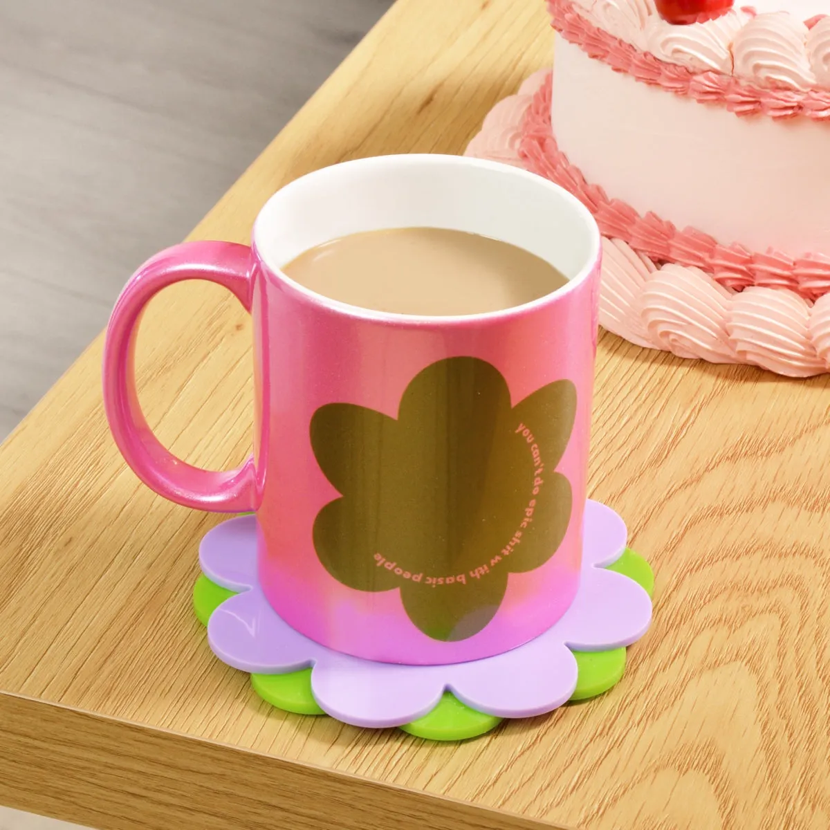 Flower Coasters