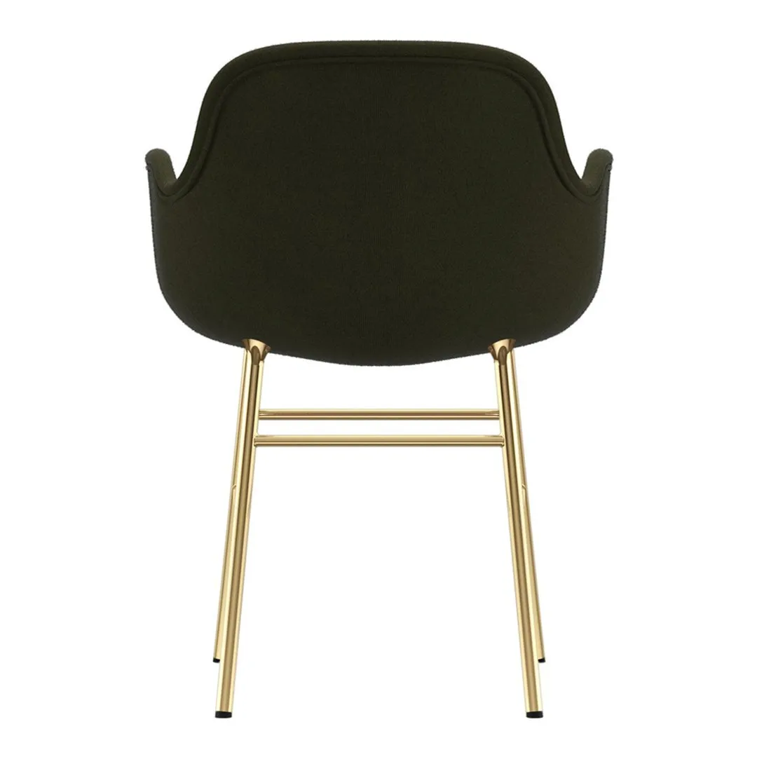 Form Armchair - Metal Legs - Upholstered