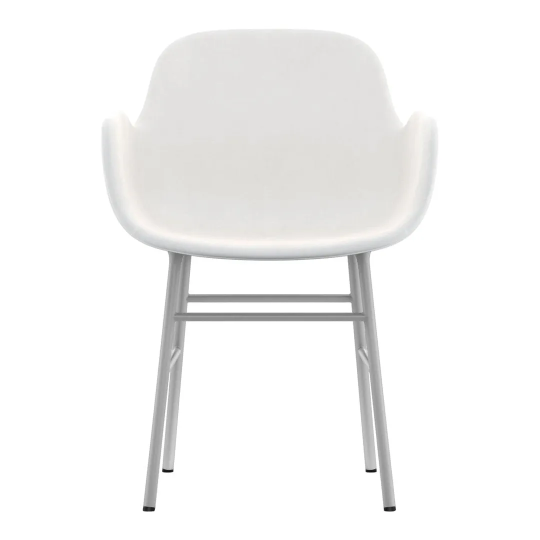 Form Armchair - Metal Legs - Upholstered