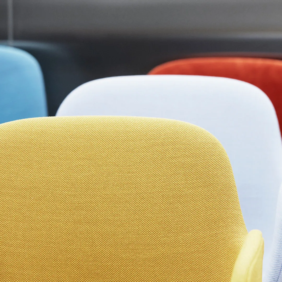 Form Armchair - Metal Legs - Upholstered