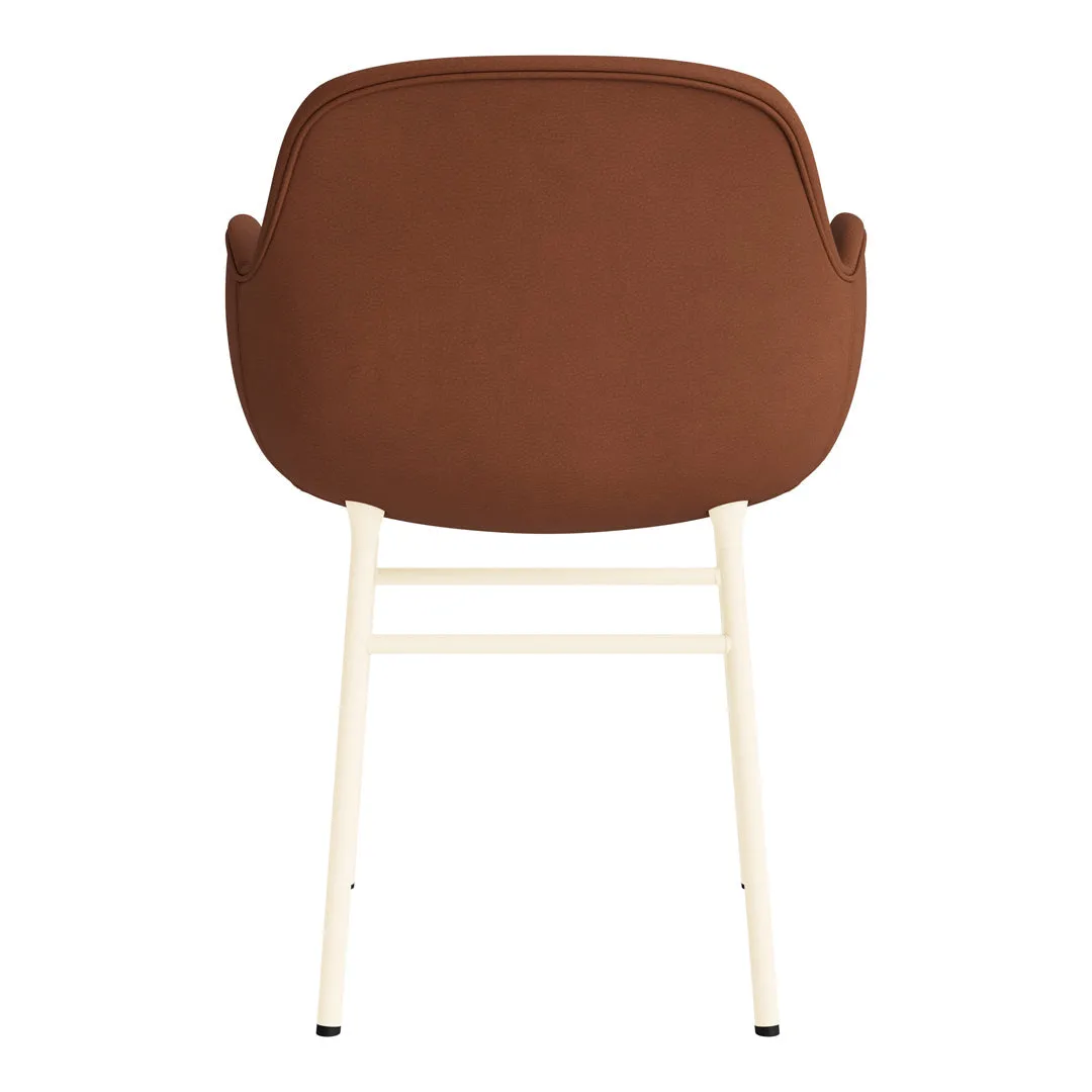 Form Armchair - Metal Legs - Upholstered