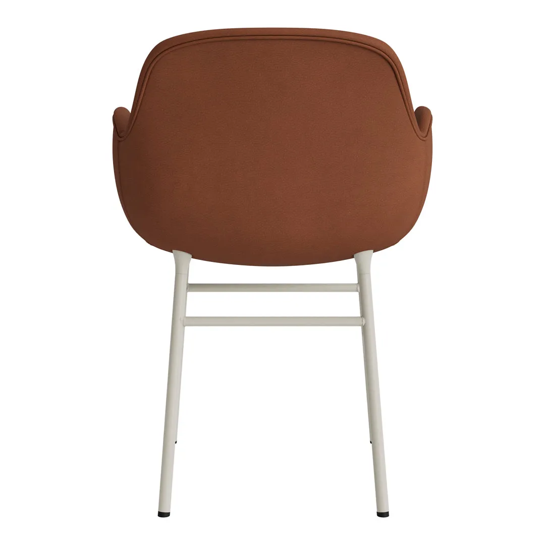 Form Armchair - Metal Legs - Upholstered