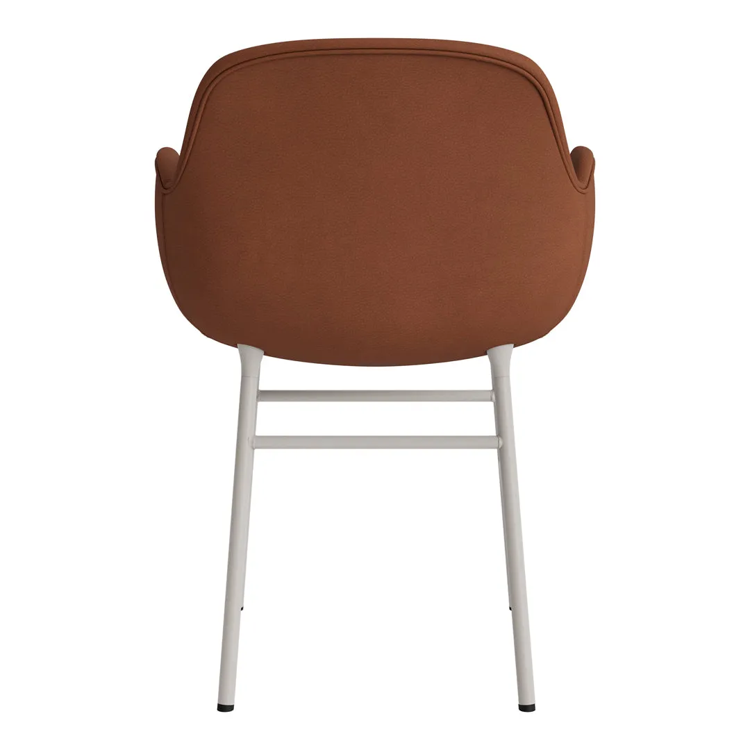 Form Armchair - Metal Legs - Upholstered