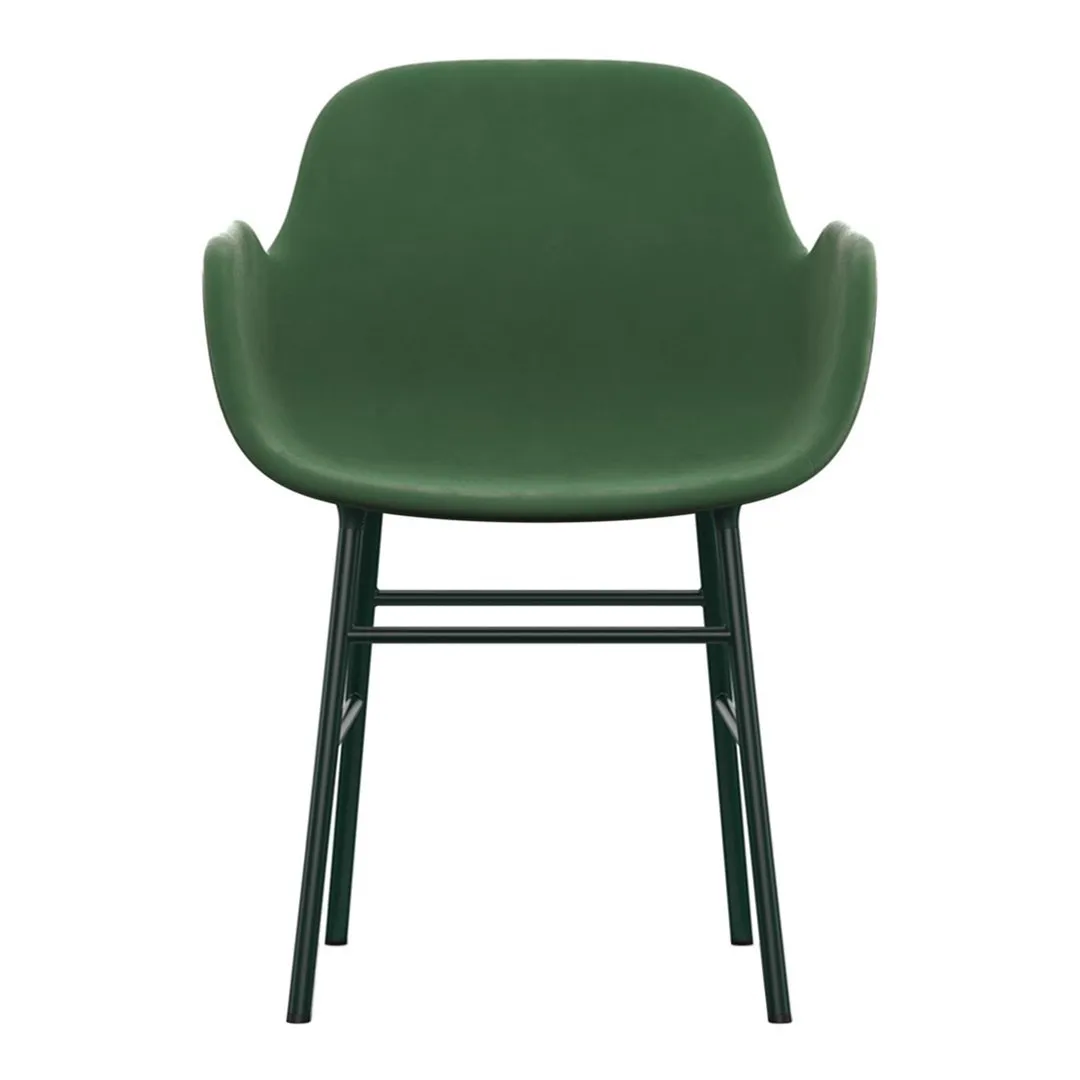 Form Armchair - Metal Legs - Upholstered