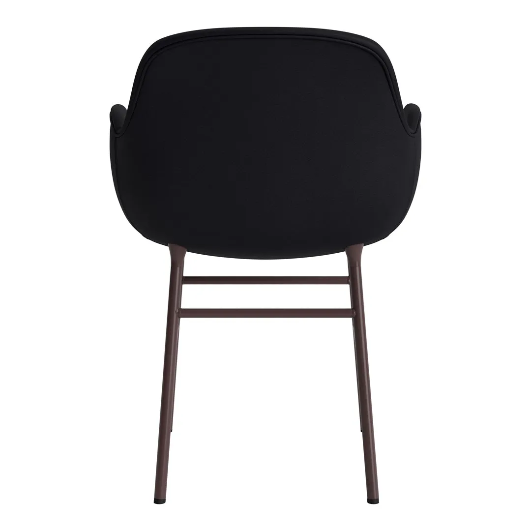 Form Armchair - Metal Legs - Upholstered