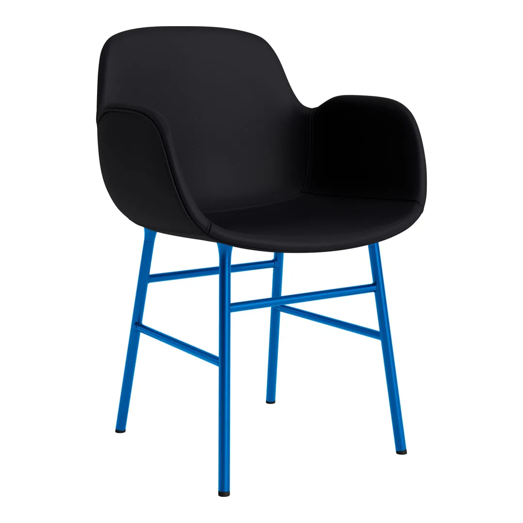 Form Armchair - Metal Legs - Upholstered