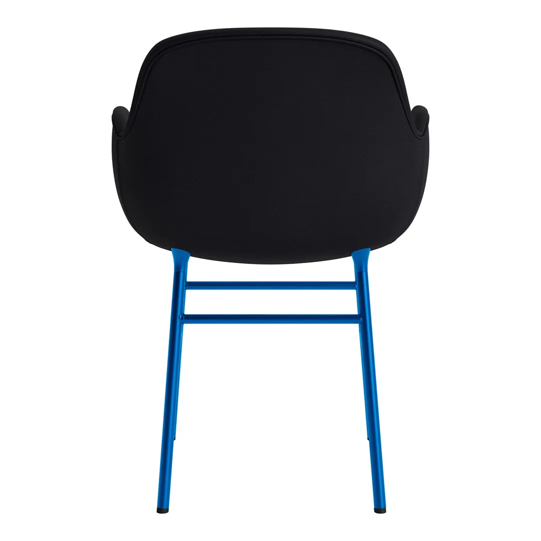 Form Armchair - Metal Legs - Upholstered