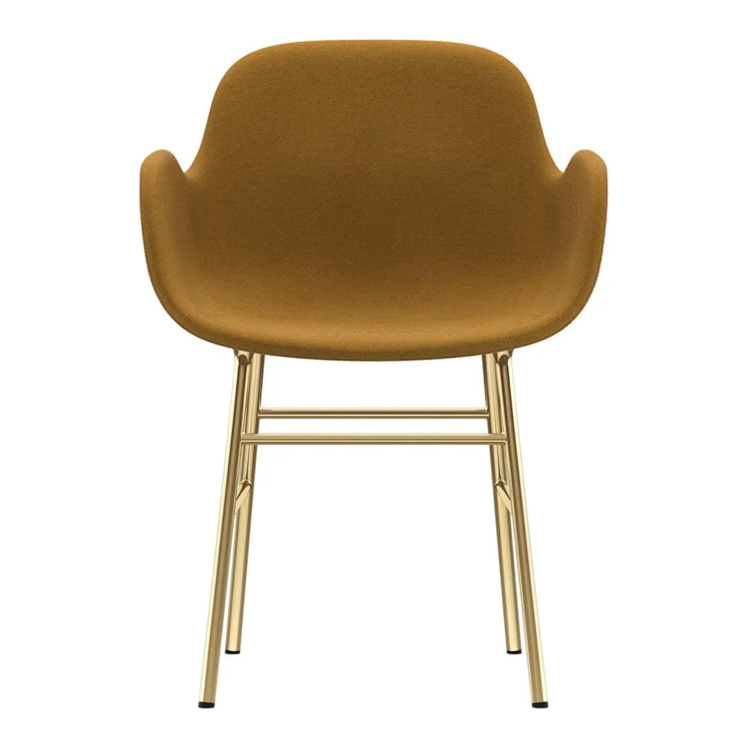 Form Armchair - Metal Legs - Upholstered