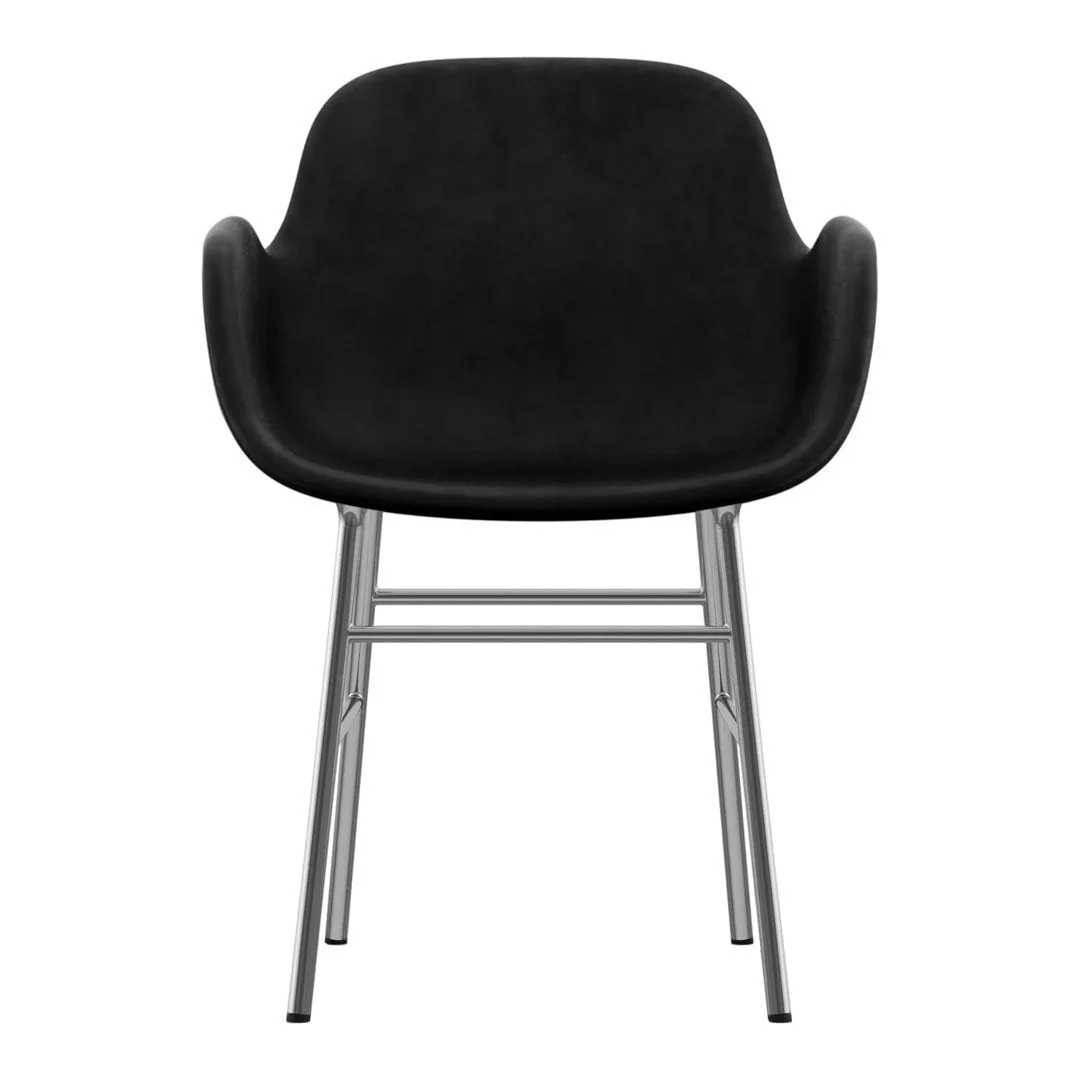 Form Armchair - Metal Legs - Upholstered