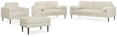 Hazela Sofa, Loveseat, Chair and Ottoman