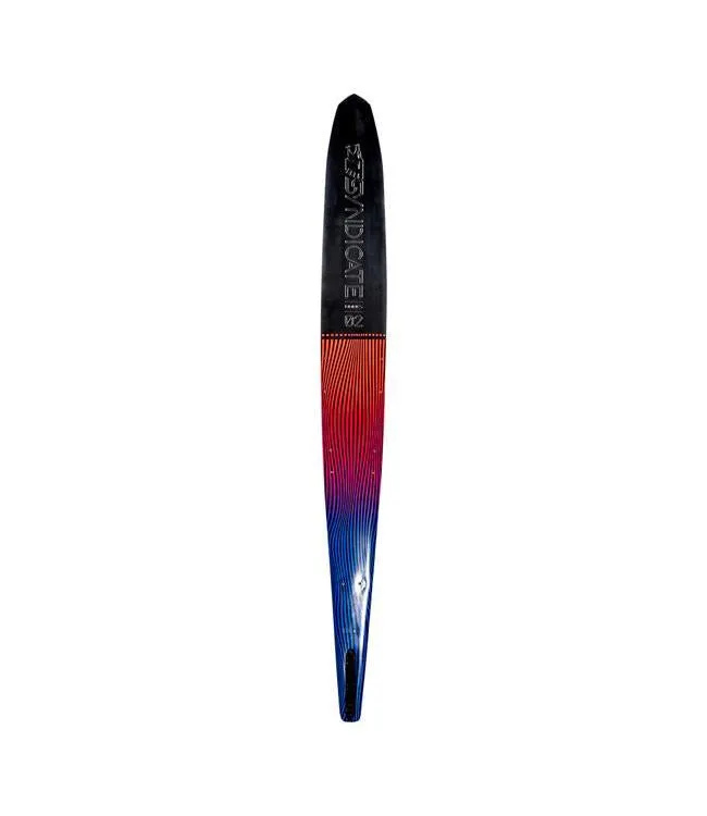 HO Syndicate Works 02 Slalom Ski with Syndicate Hardshell &  Fixed RTP (2025)