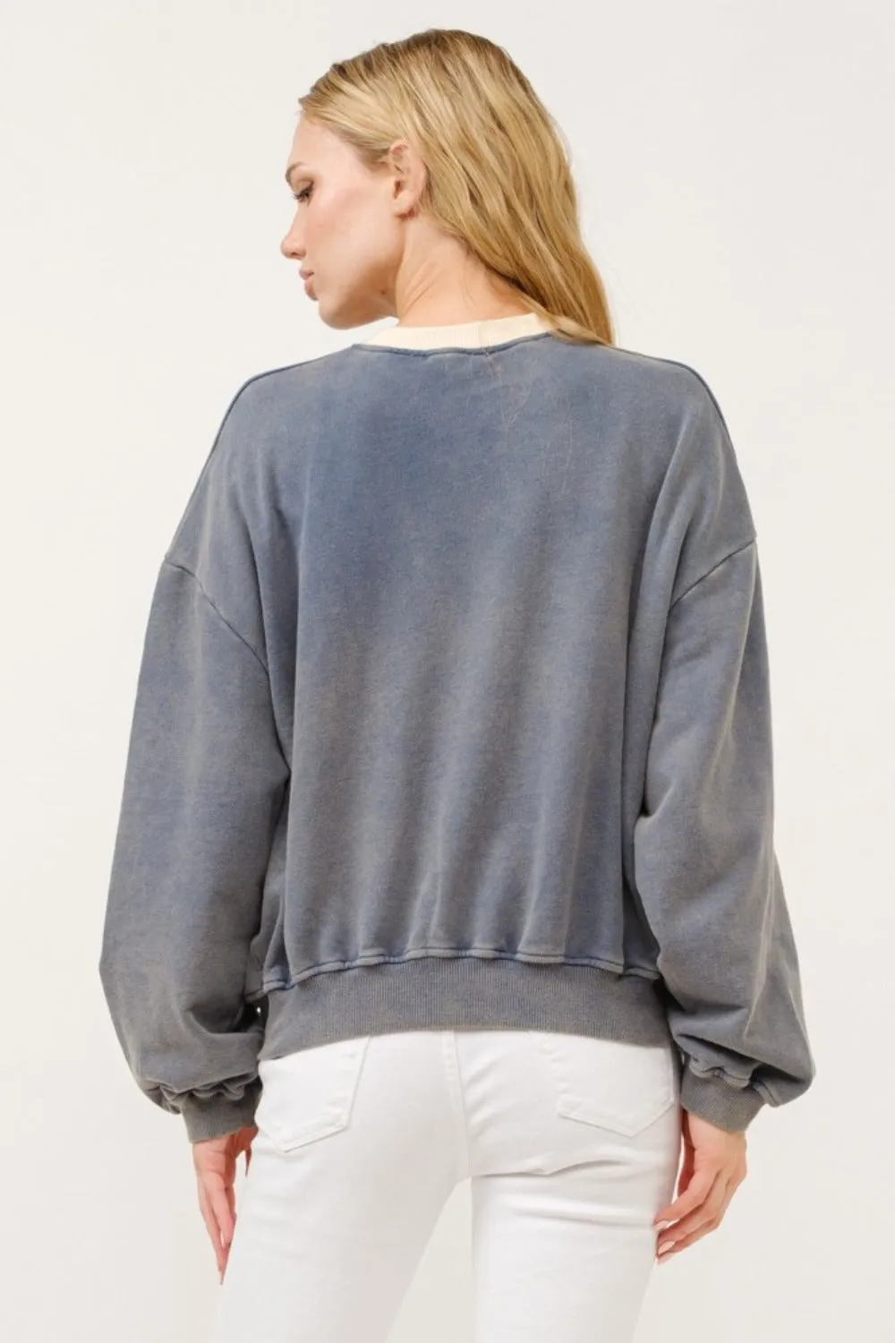 Hot Girl And The Why BEVERLY HILLS 92 CALIFORNIA Cropped Sweatshirt