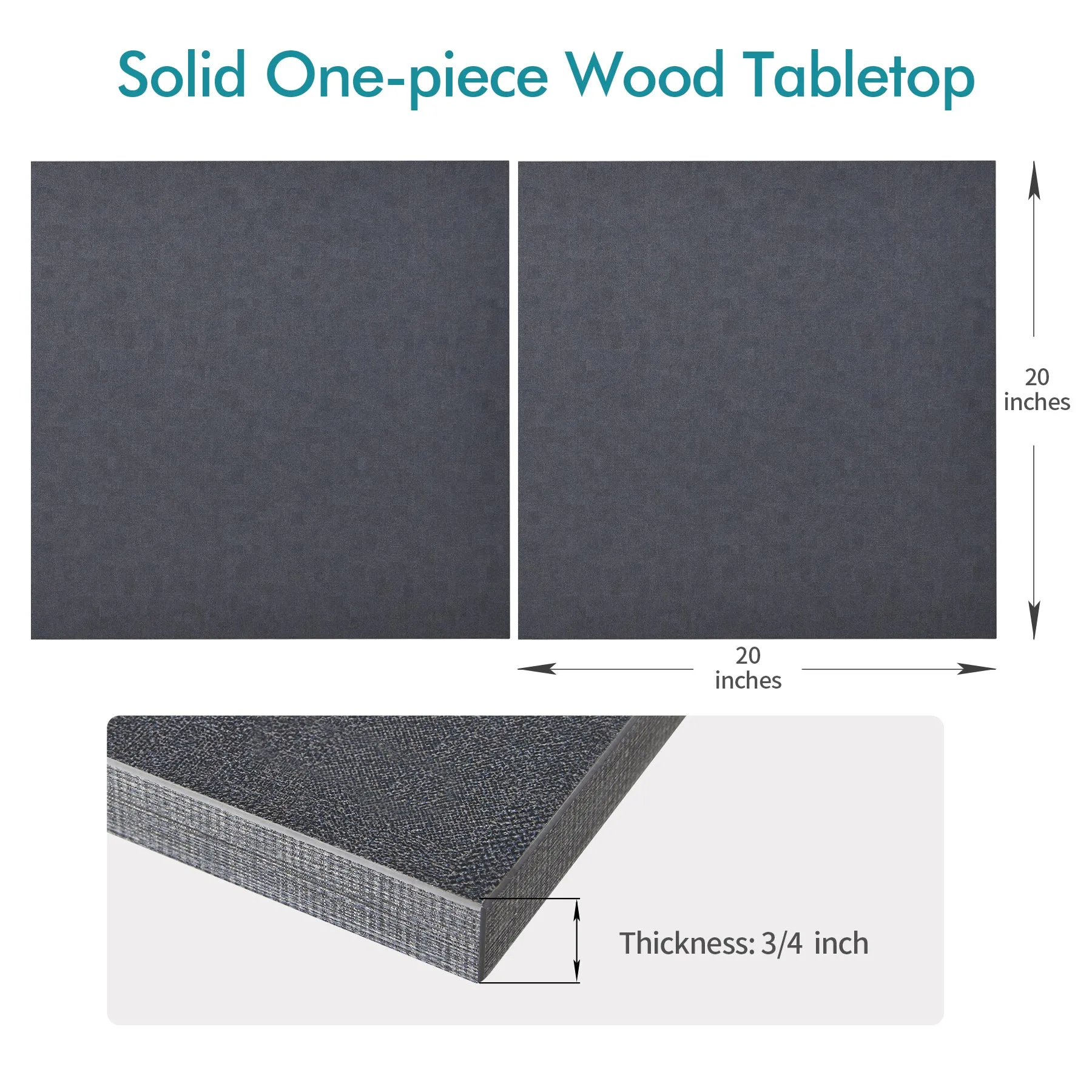 KABOON Universal Tabletop--Grayish Blue