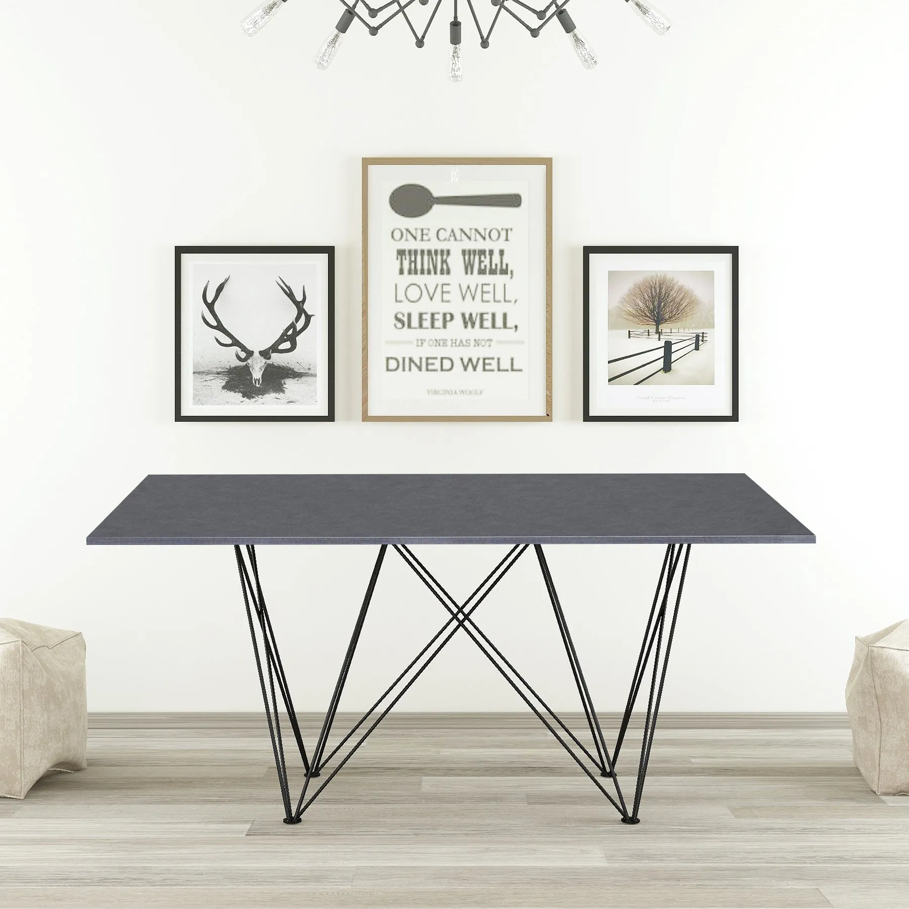 KABOON Universal Tabletop--Grayish Blue