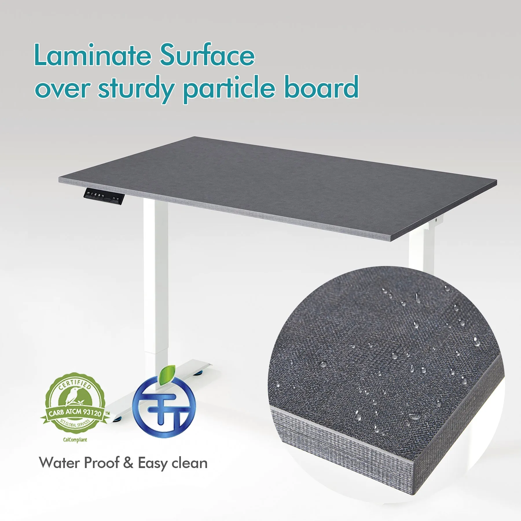 KABOON Universal Tabletop--Grayish Blue