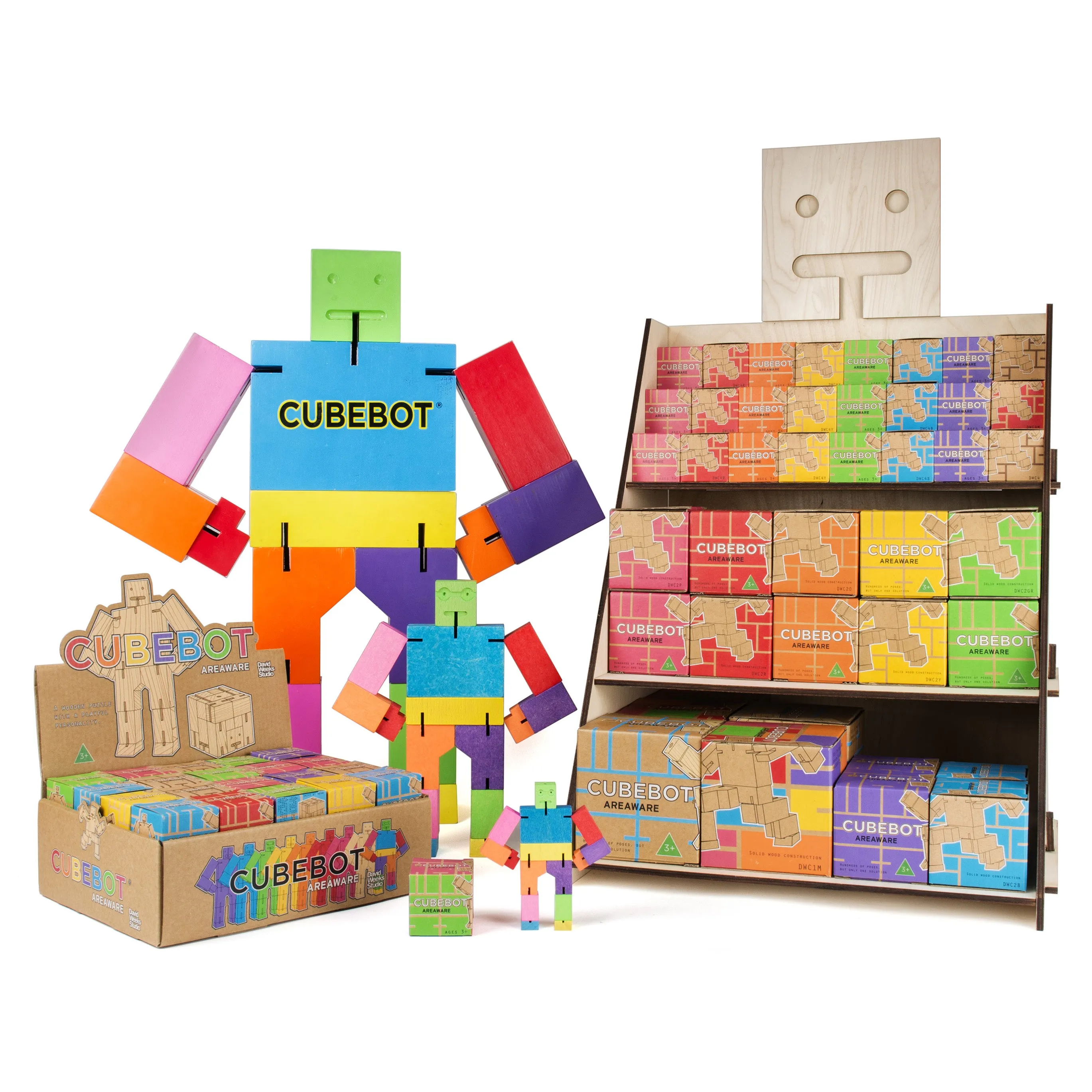 Medium Cubebot Set of 2