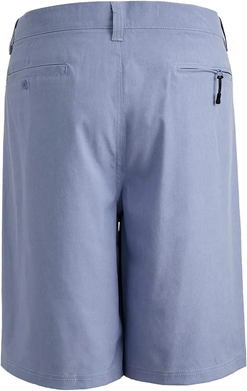 Mens Hiking Shorts Quick Dry Casual Dress Shorts with Pocket Summer Athletic Pants Travel Fishing Camping