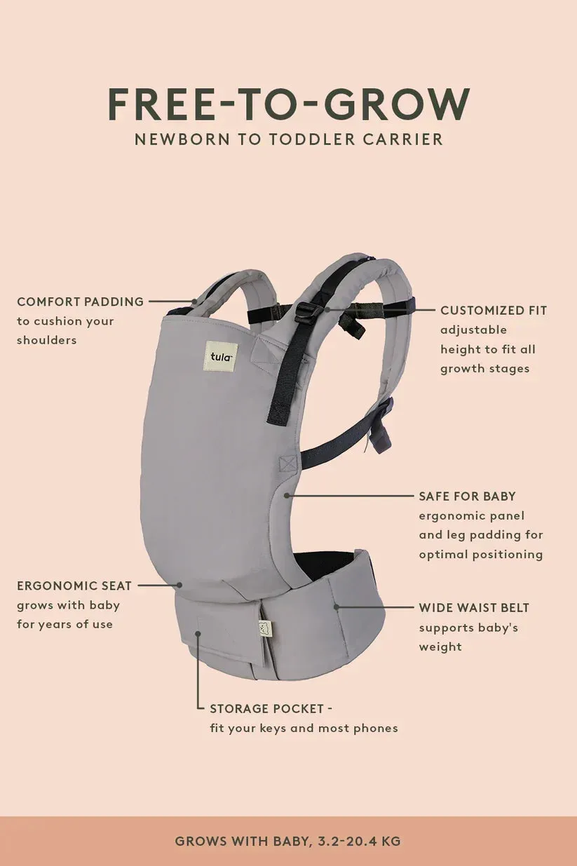 Midnight Blue - Corduroy Free-to-Grow Baby Carrier