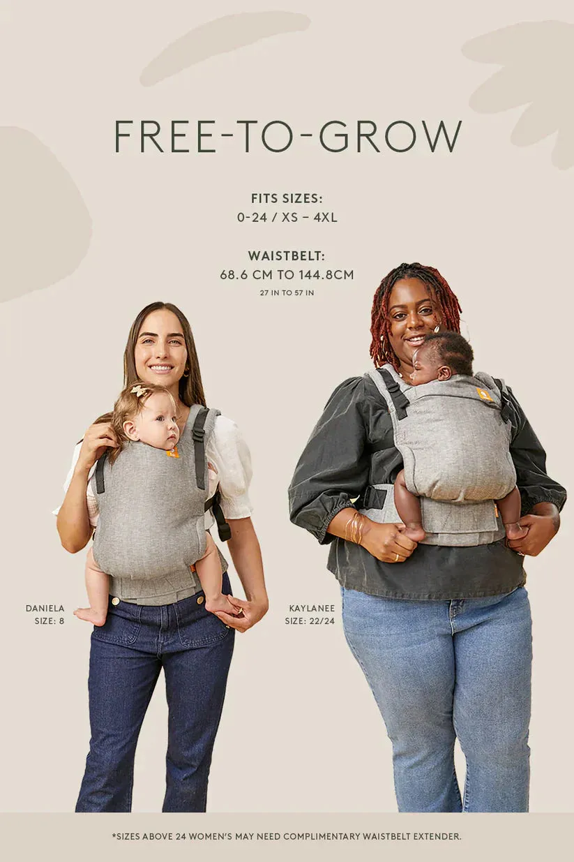 Midnight Blue - Corduroy Free-to-Grow Baby Carrier