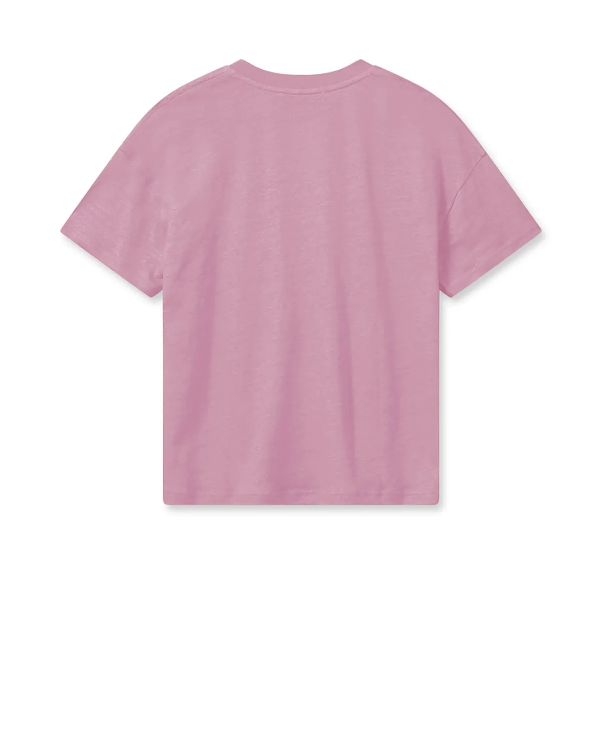 MOS MOSH | CASA V-SS FOIL TEE  | BEGONIA PINK