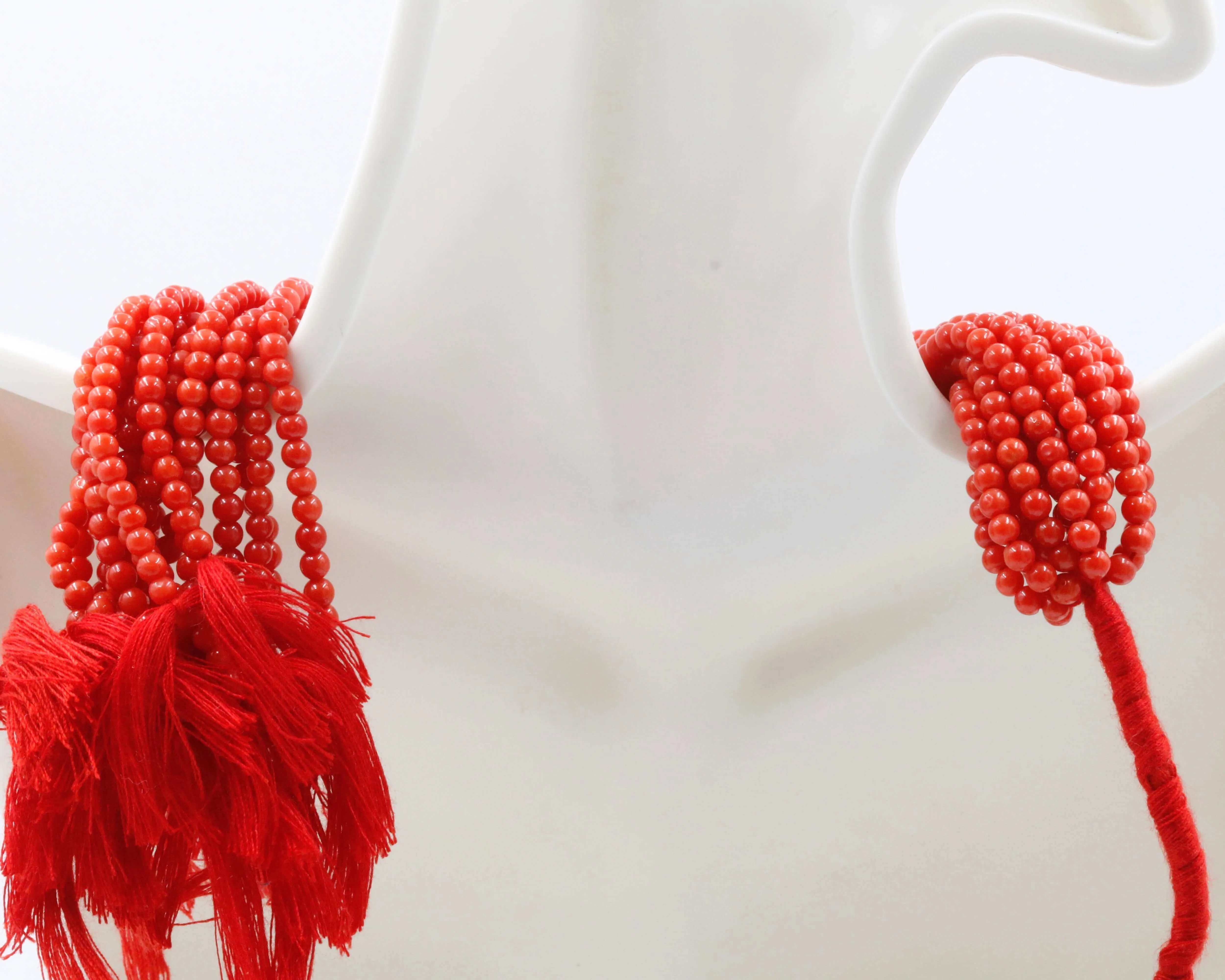 Natural Coral Beads Coral Round Coral beads Red Coral Beads Polished Coral Beads Natural Coral 3mm Bead DIY Jewelry 8 inch SKU: 115675